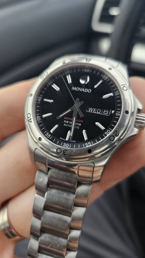 movado sub sea series 800