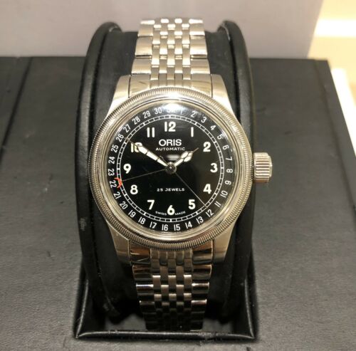 Oris Big Crown Pointer Date 40mm Black Dial 75475434064 MB Box