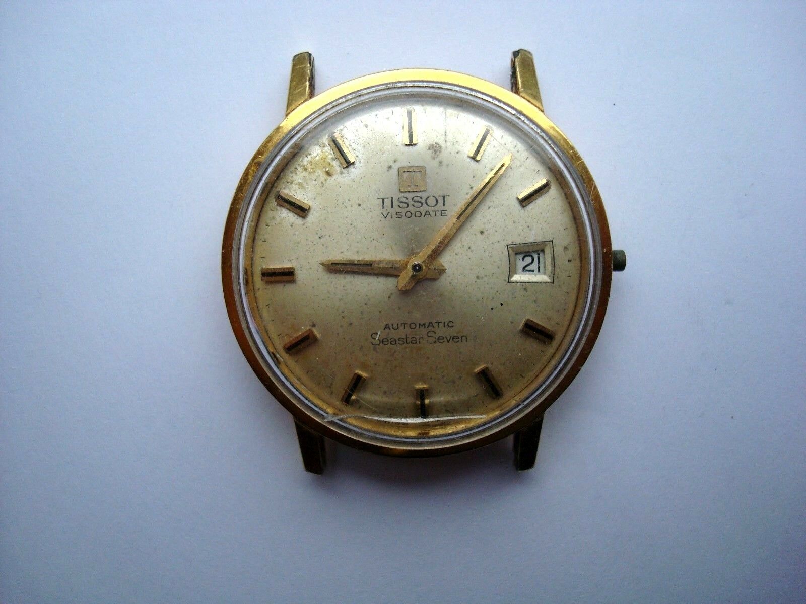 Tissot Visodate Seastar Seven Men s Automatic Watch Date 1960 s As