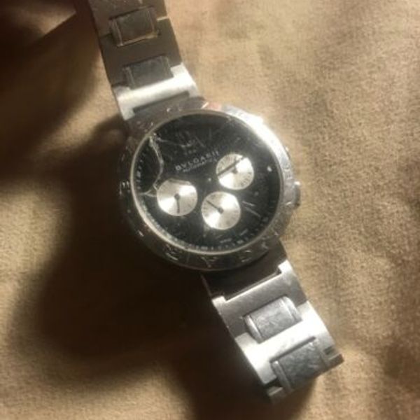 Rare 8/999 Bulgari Bvlgari BB33SS L810521 Stainless Steel
