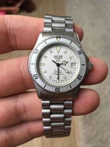 Vintage Heuer 2000 Series Professional 972.013 Quartz Midsize