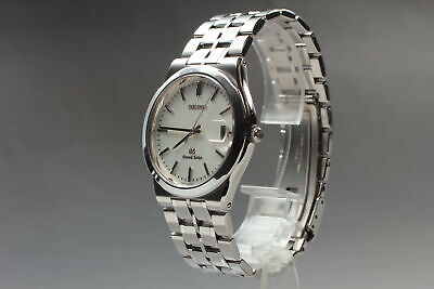 Near MINT++] SEIKO Grand Seiko SBGG007 8N65-9010 Date Silver Men's