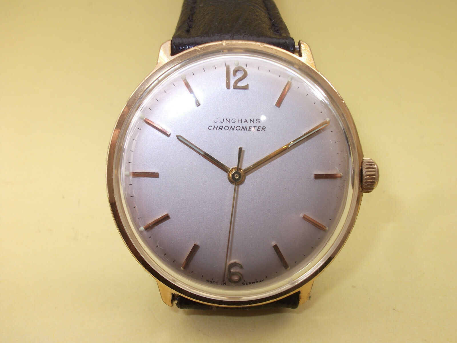 traumhafter JUNGHANS Chronometer HAU von 1962 Kal. 85 10