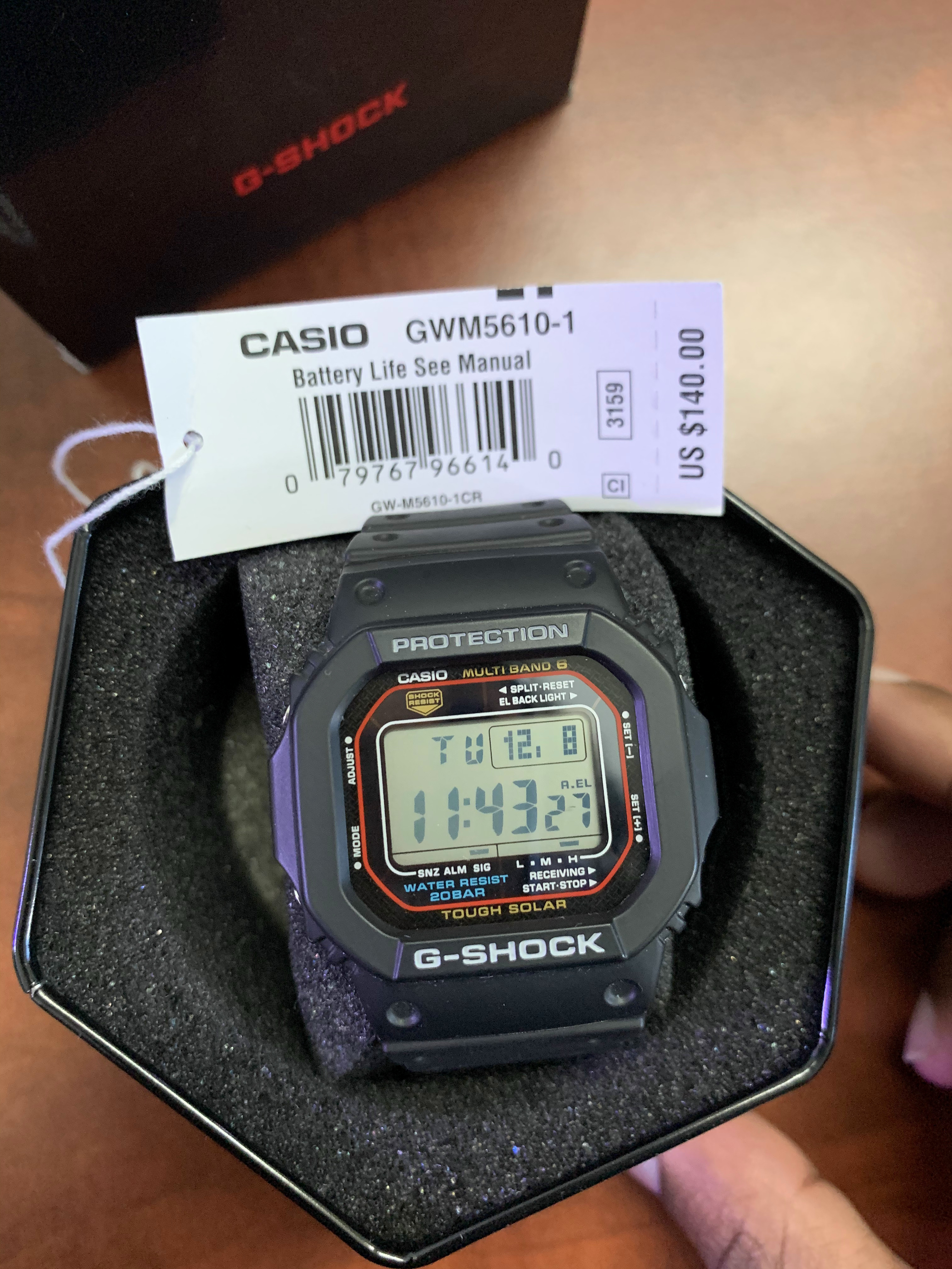 Wts Casio G Shock Gw M5610 1er Watchcharts