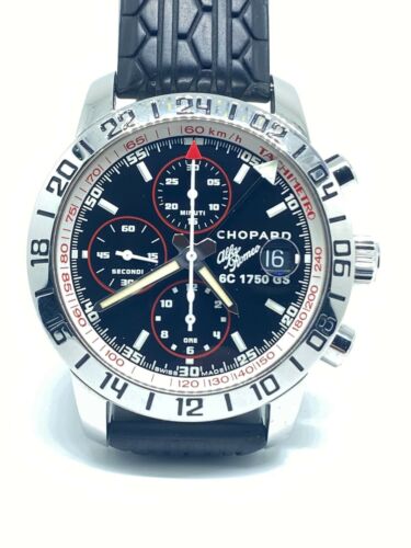 Chopard Mille Miglia GMT Alfa Romeo Limited Edition SS Black Dial