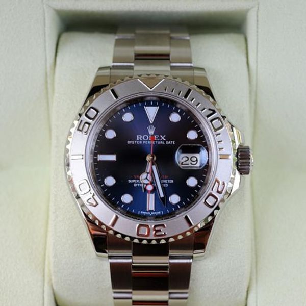 FS: Rolex Stainless Yachtmaster Blue Dial Model 116622 | WatchCharts