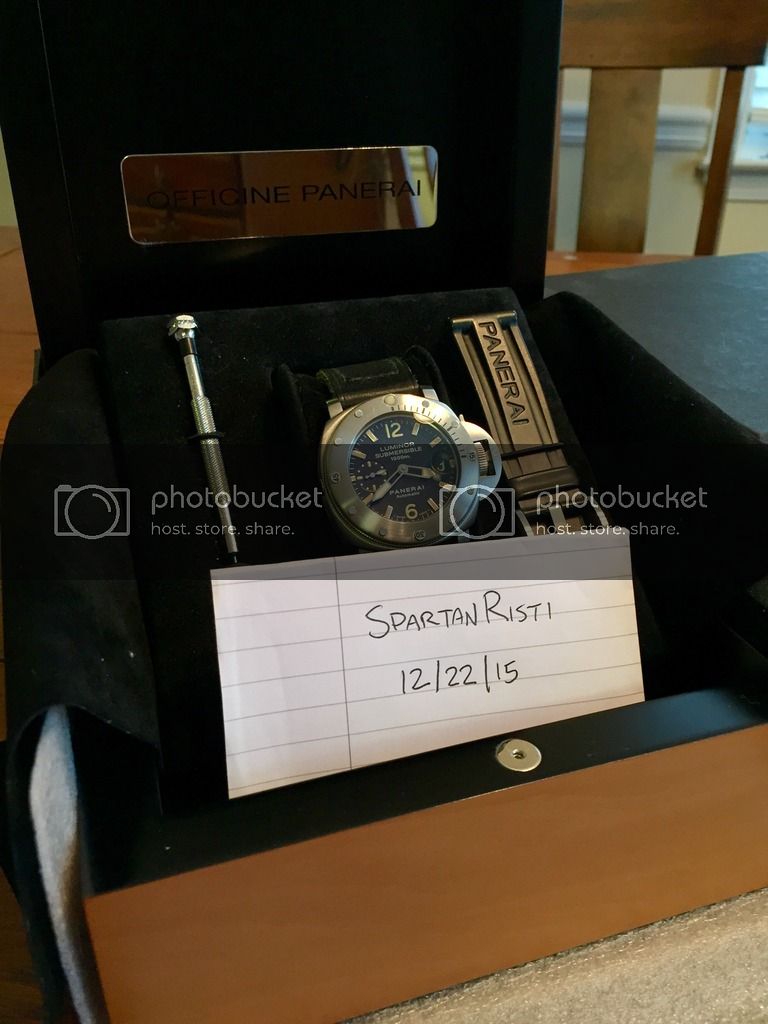 FS PAM087F Panerai 87 La Bomba Complete with Warranty WatchCharts