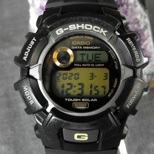 CASIO G-SHOCK G-2300 - Vintage Tough Solar 2184 Data Memory World Time Watch GP Casio G-SHOCK G-2300 Tough Solar 2184 Data Memory World Time  main image 2