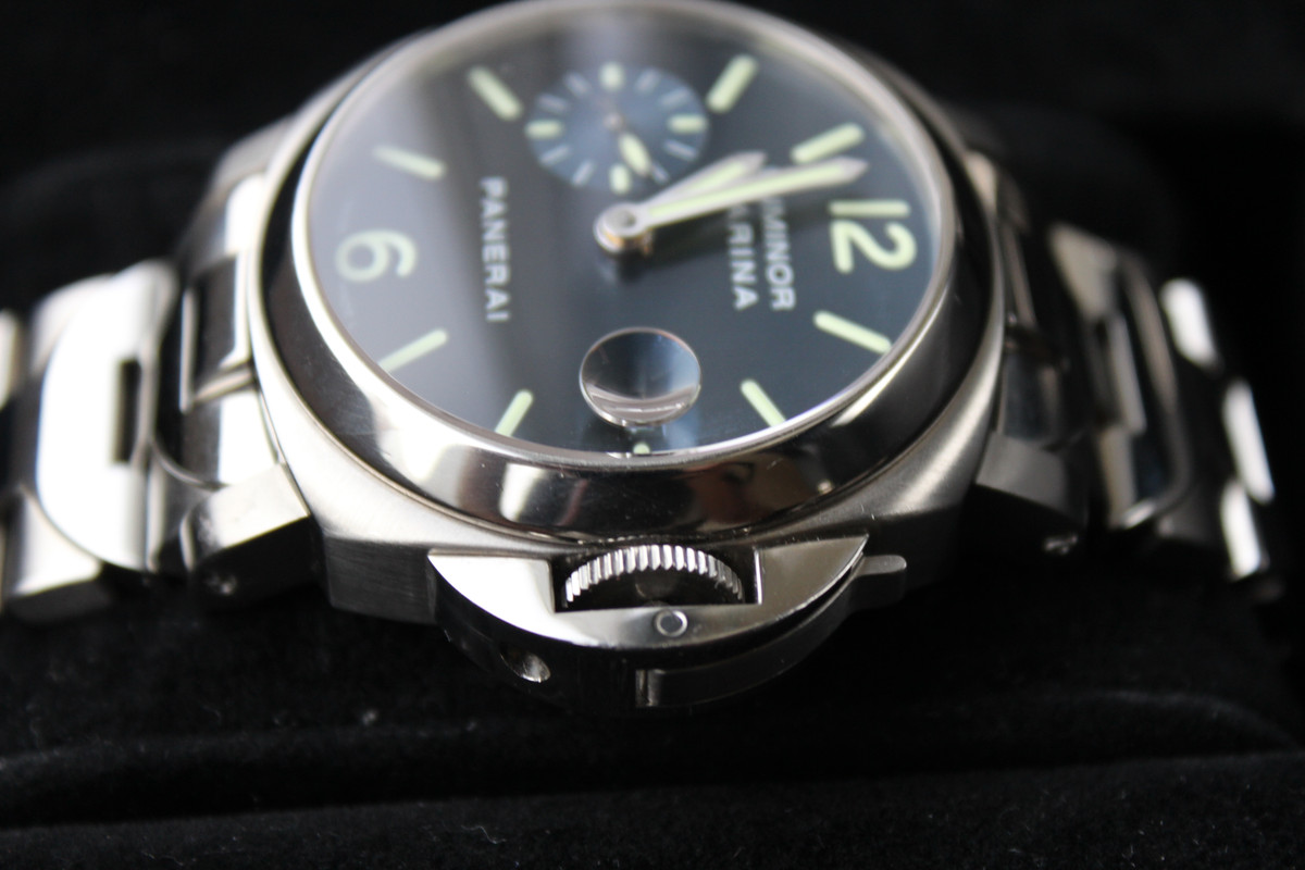 FS Panerai Luminor Marina PAM 120 40mm w Boxes Papers