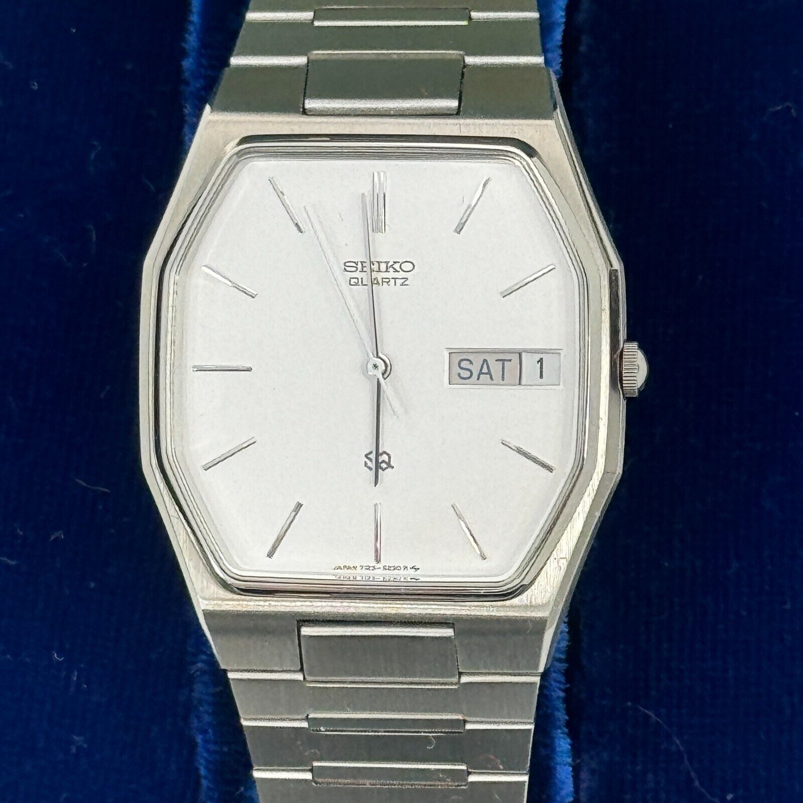 Seiko SQ Mens Vintage Day-Date Indicator Quartz Watch 7123-5230