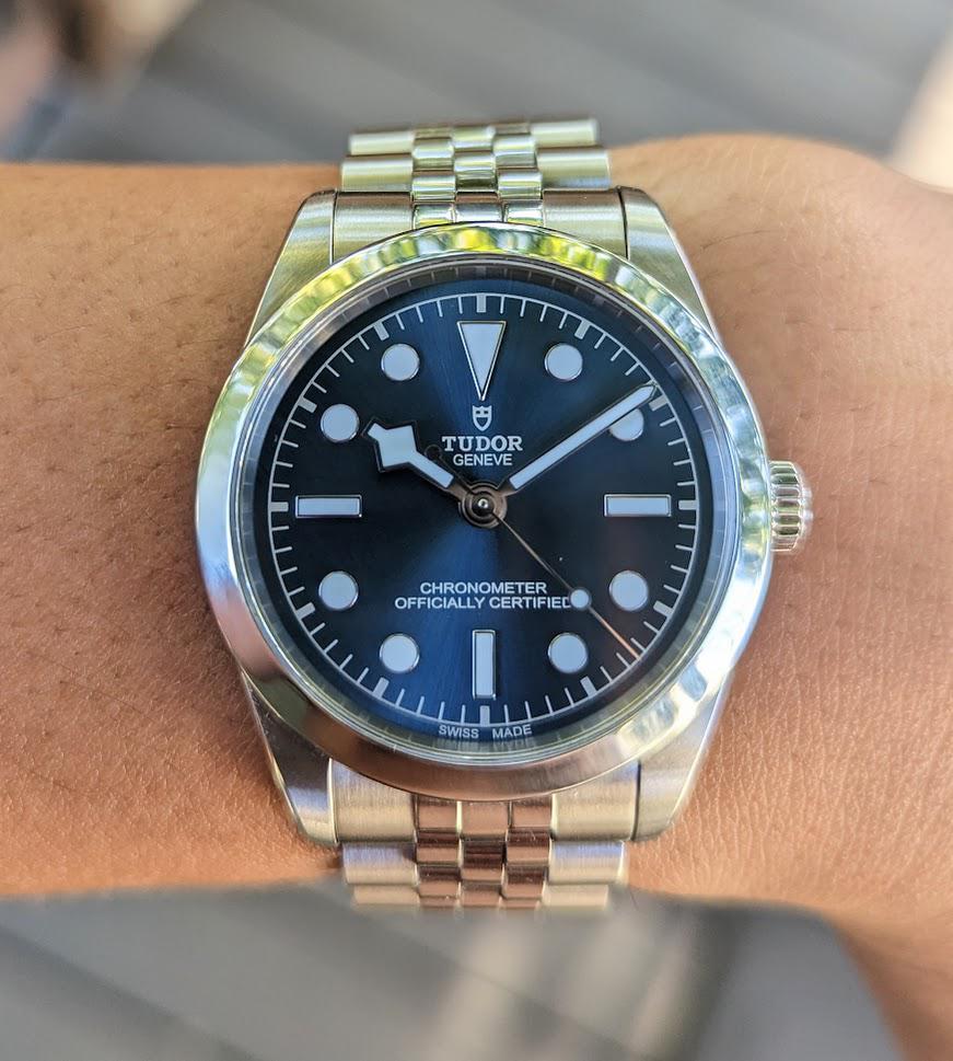 WTS]: 2023 Tudor Black Bay 36 blue - Full kit | WatchCharts