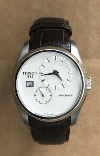 Men s TISSOT Courtier Automatic 41.5 mm Stainless Steel Watch