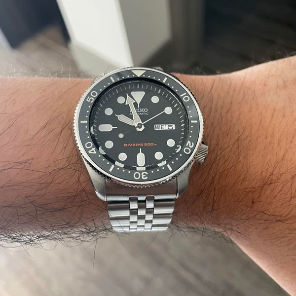 [WTS] Seiko SKX007 With Uncle Seiko Z1999 Bracelet And Ceramic Bezel ...