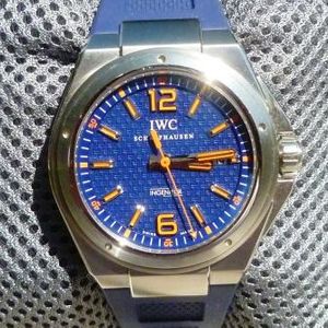FS: IWC Mission Earth Plastiki Ingenieur with rare blue dial