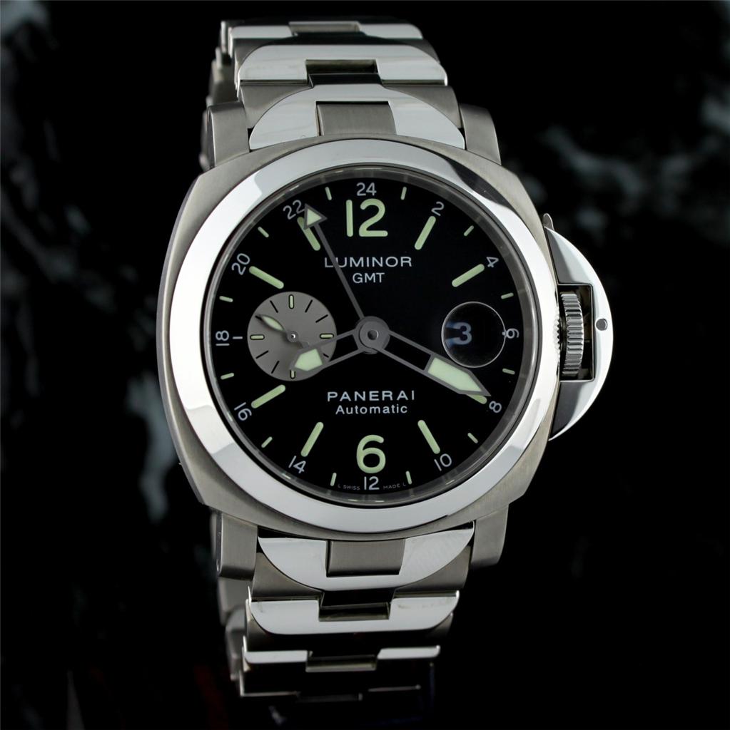 fs Panerai PAM 161 LUMINOR GMT 44mm Automatic PAM00161 Titanium