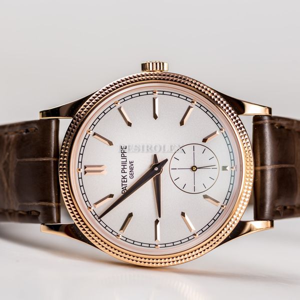 FSOT: Mint Patek Philippe Calatrava 6119R Rose Gold 39mm 2021 FULL SET ...