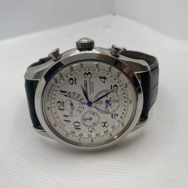 Seiko perpetual calendar chronograph 7t860ac0 WatchCharts