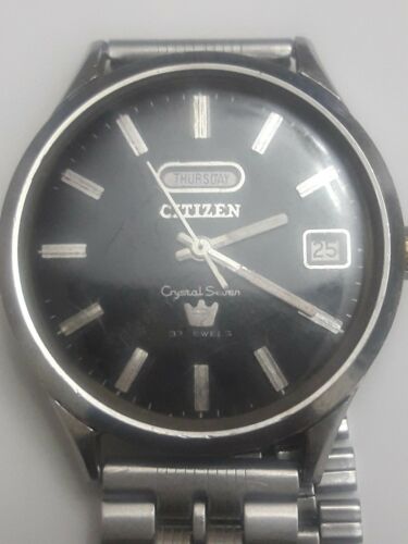 Vintage Citizen Crystal Seven, 33 Jewels Watch | WatchCharts Marketplace