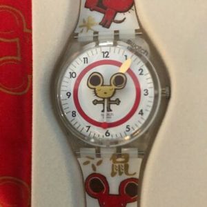 SWATCH Limited Edition 2008 Year of the Rat CUTE RATS GE201  display picture 1