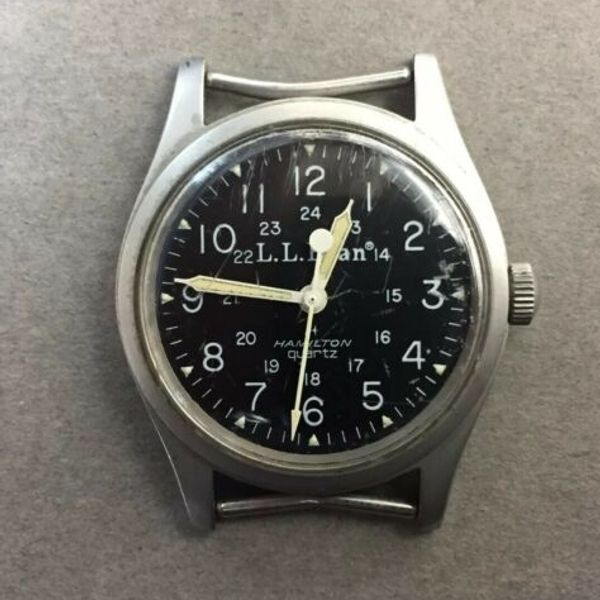 Hamilton 9239 Military Style Quartz Field Watch ~ Pre-Khaki? Parts