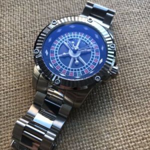 Invicta Men's Automatic Watch - Specialty Casino Black Steel Bracelet