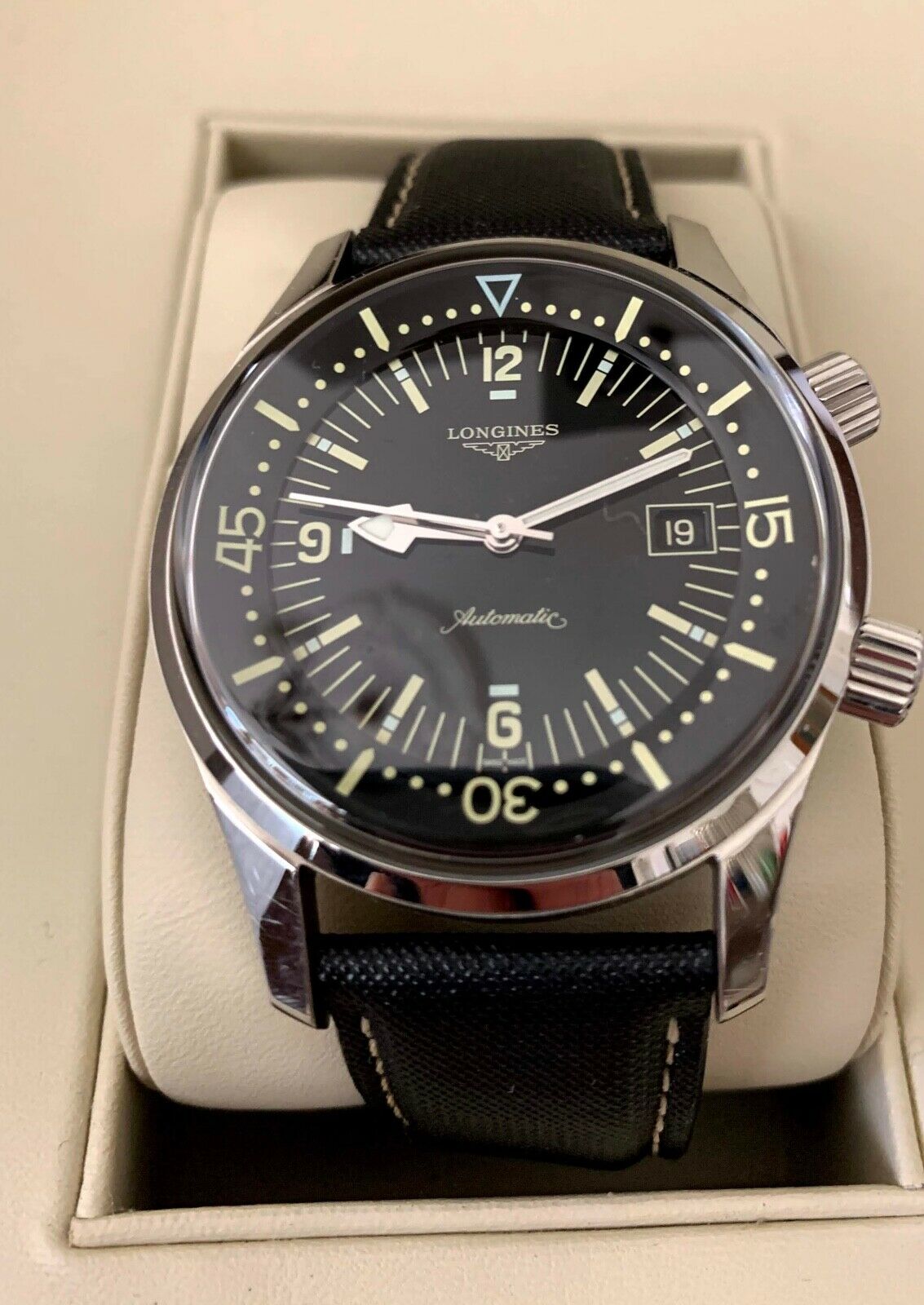 longines legend diver used