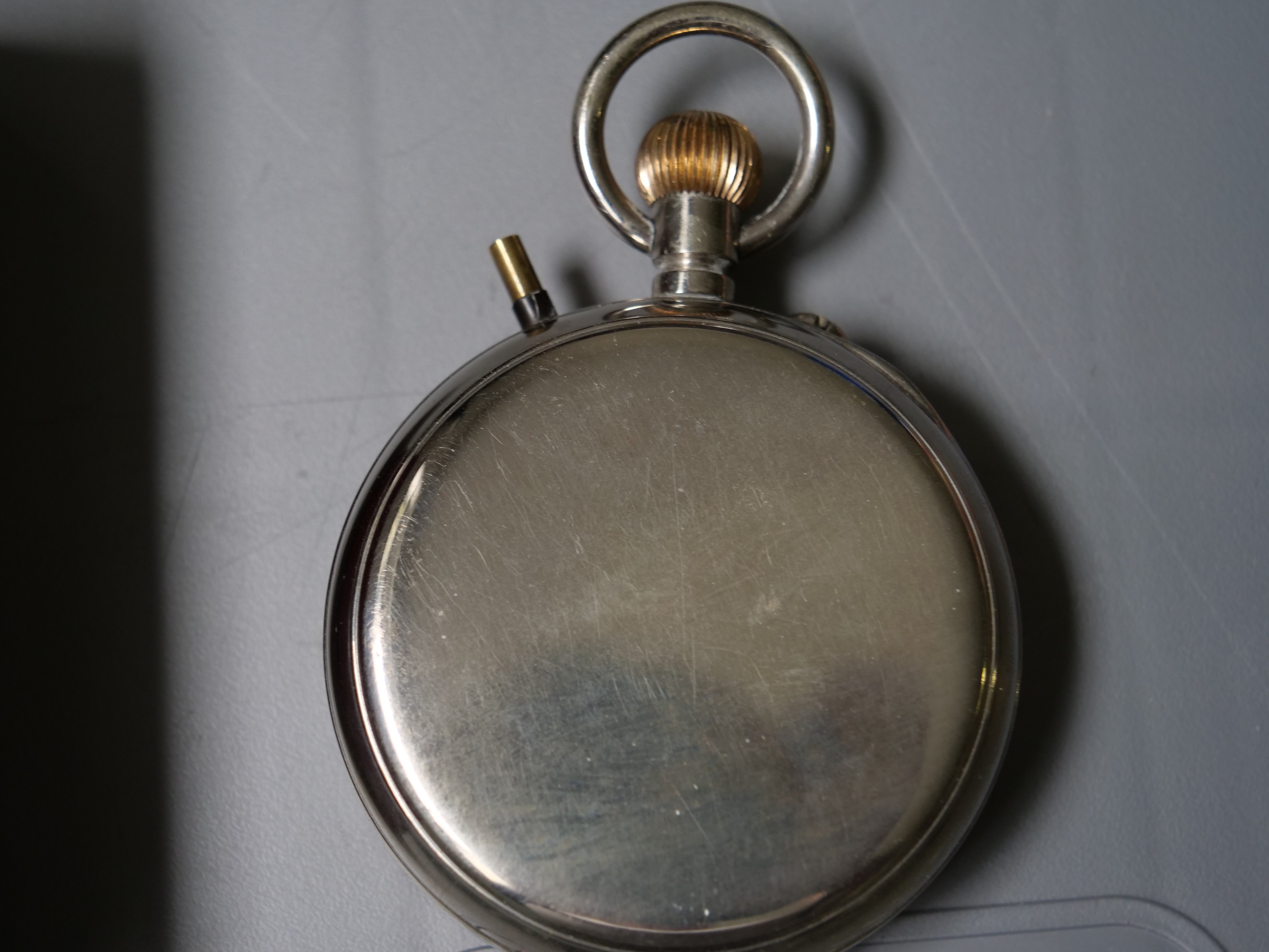 Station master's outlet pocket watch