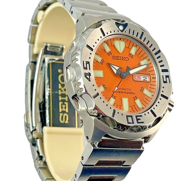 SEIKO Orange Monster 200m Diver's Men's Automatic Watch SKX781 ...