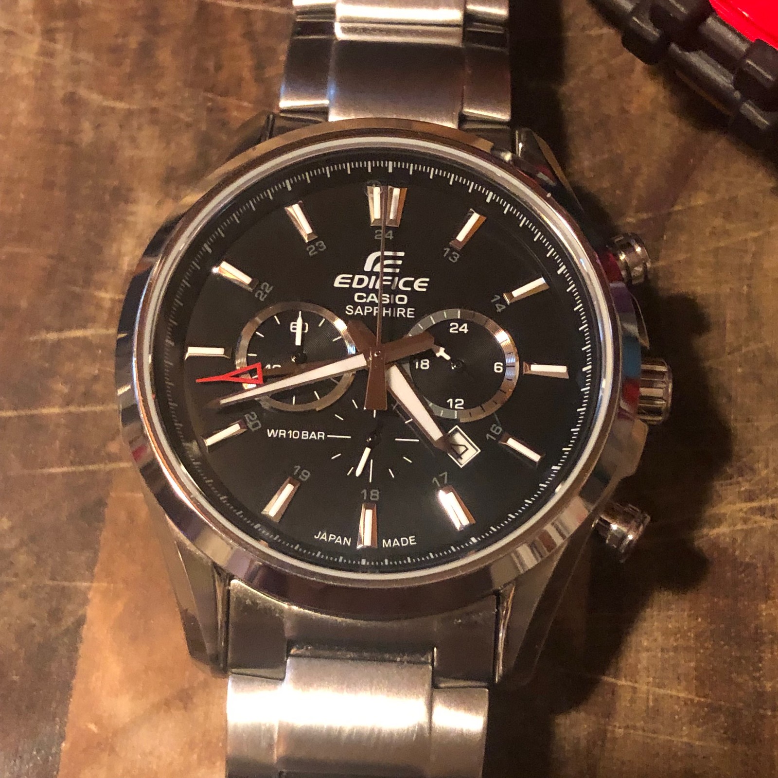 casio edifice gmt