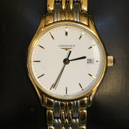 Ladies Longines Lyre Gold Tone Stainless Steel Quartz Watch L4