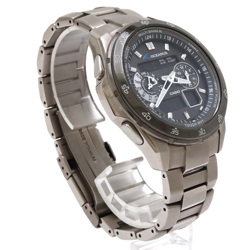 Watch] CASIO Casio OCEANUS Classic Line Date Solar Radio Watch