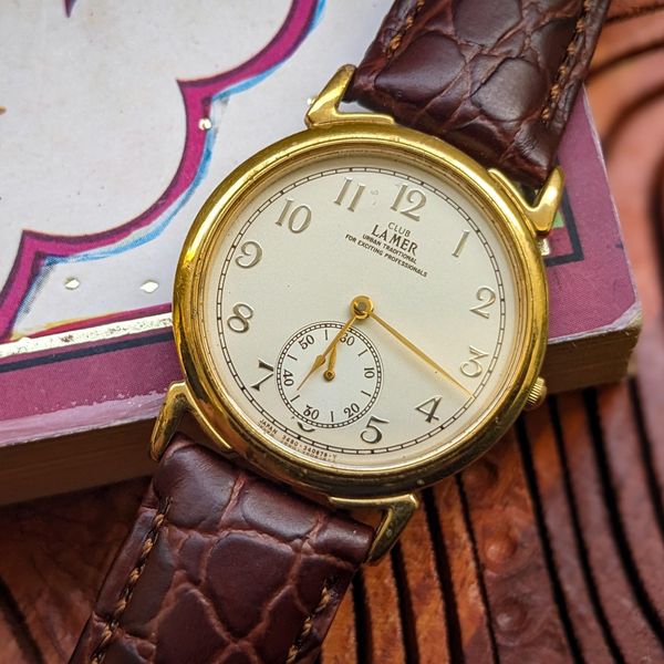 Montre Vintage Citizen Club La Mer 5530-H02179Y - Années 80, Quartz, Rare