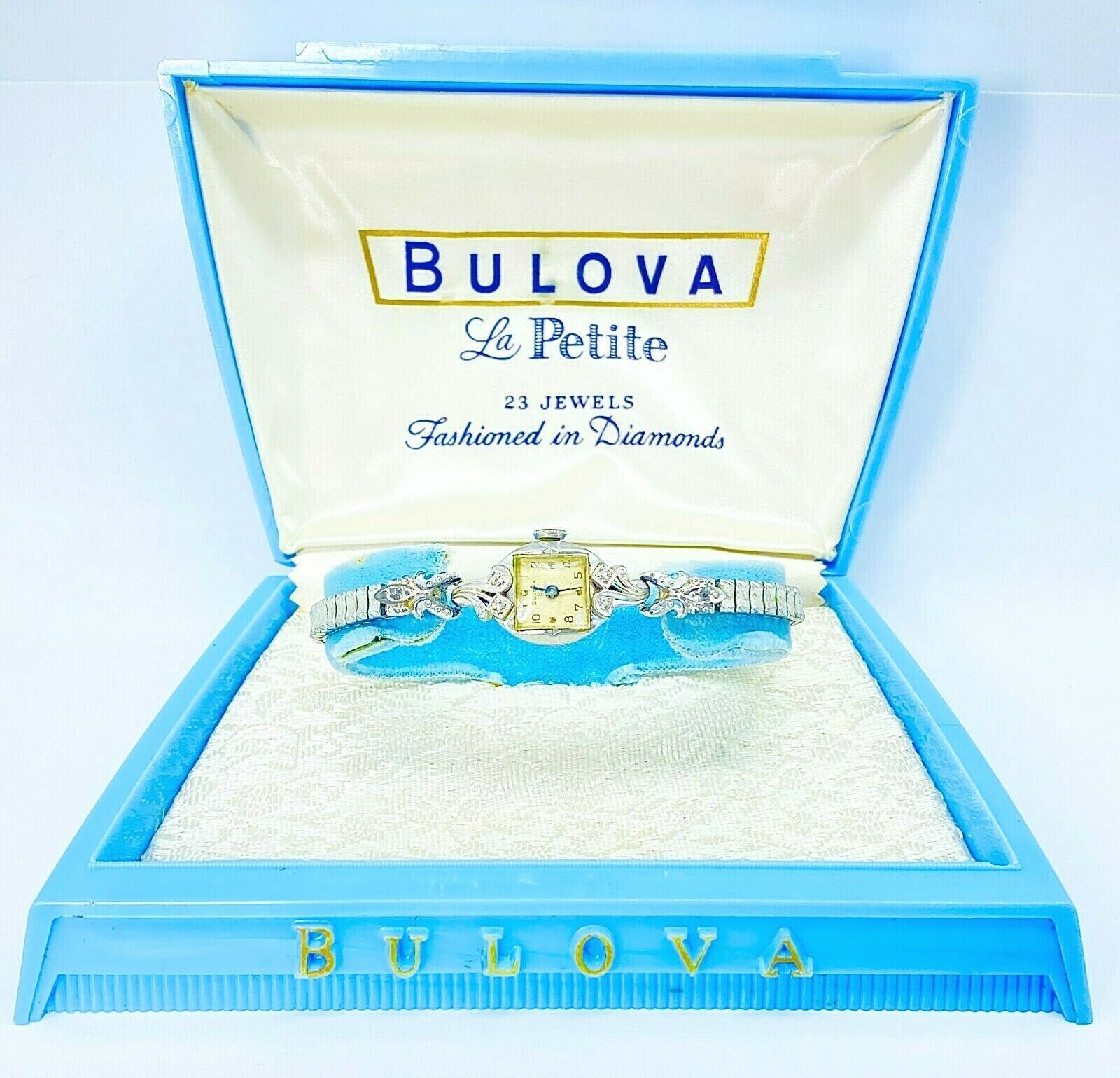 Bulova la petite 23 hot sale jewels fashioned in diamonds