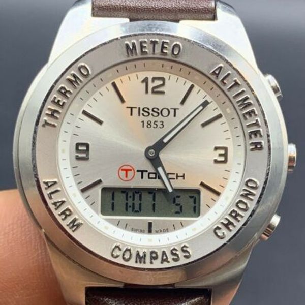 AUTHENTIC TISSOT 1853 T TOUCH SMART WATCH STAINLESS STEEL WITH SAPPHIRE