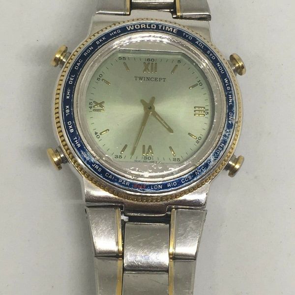 Casio Twincept Watch, World time, 1326 ABX-610, working | WatchCharts