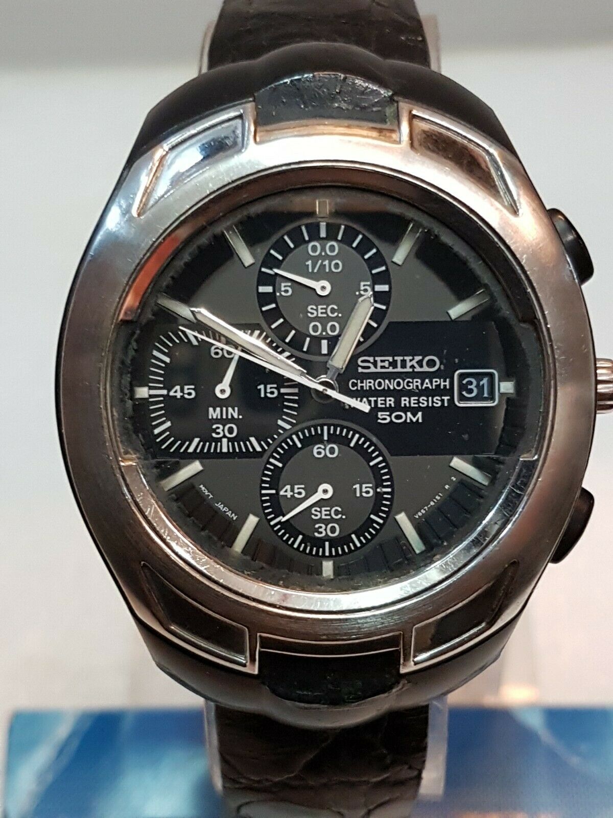 VINTAGE SEIKO V657-6120 CRONOGRAPH QUARTZ WATCH. | WatchCharts
