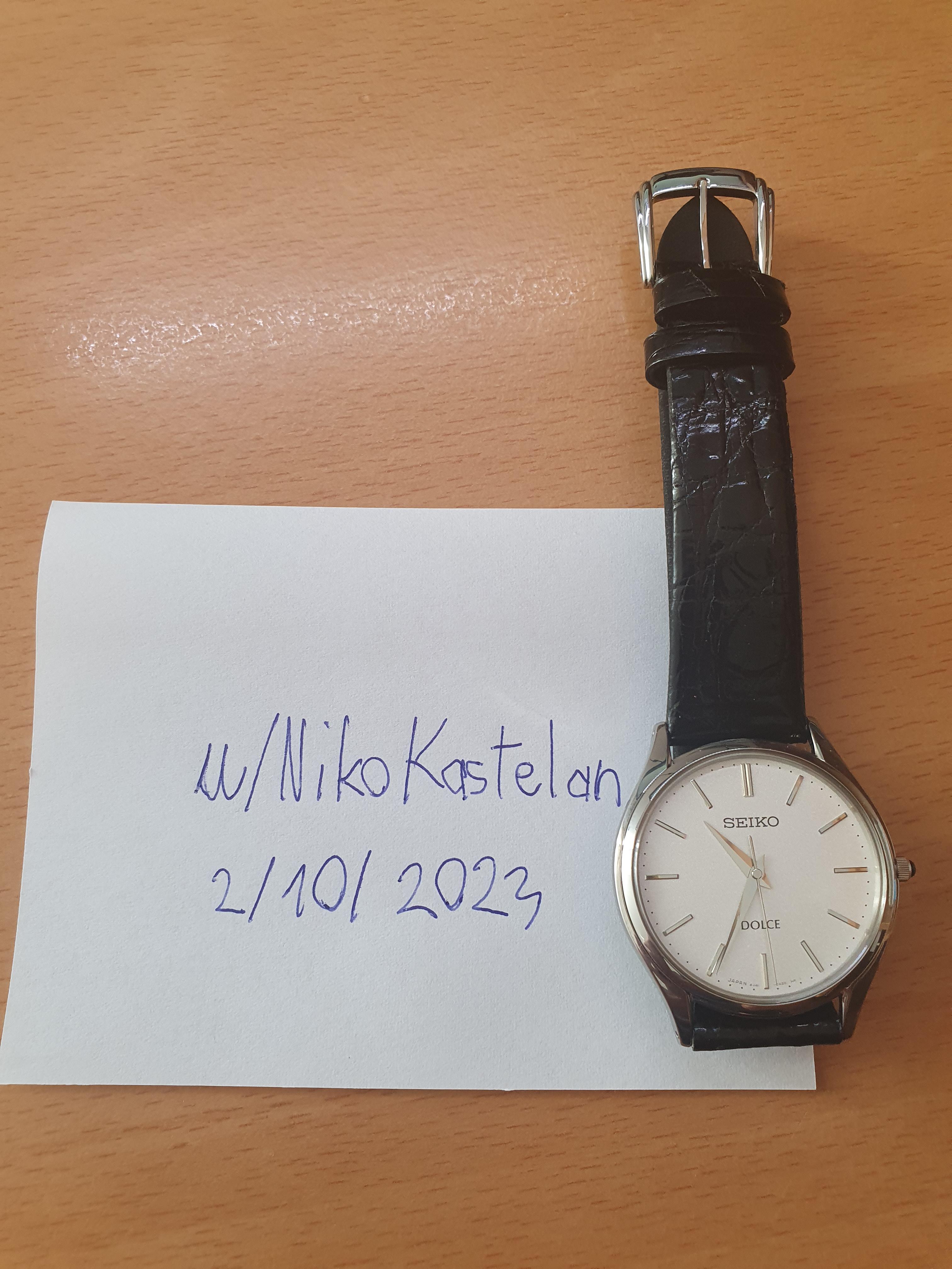 WTS] Seiko Dolce SACM171 (8J41-0AJ1) HAQ 5.3mm super-slim dress