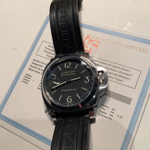 PANERAI Luminor Marina PAM 0111 951 1700 All Original Extra Band