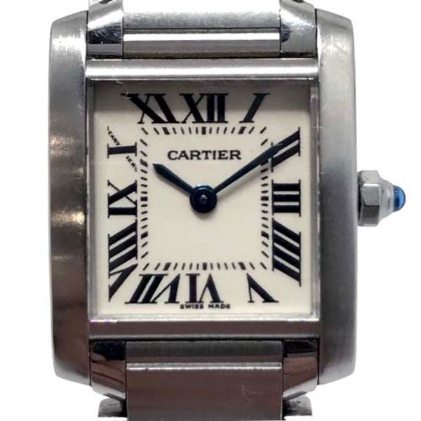 [Finished / Replaced battery] Cartier W51008Q3 Tank Francaise SM Quartz