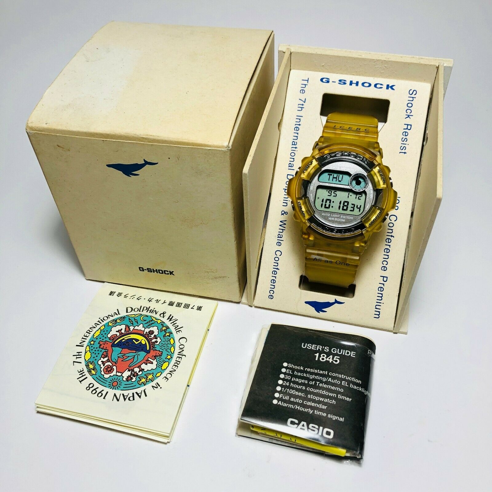 G-Shock DW-9200K I.C.E.R.C Dolphin & Whale Conference Module 1845 |  WatchCharts Marketplace