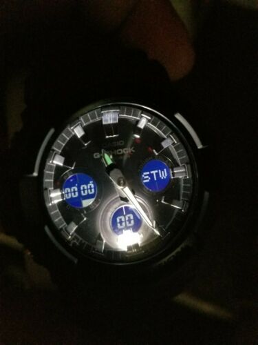 Casio G-Shock GAS-100B-1A Tough Solar Dual LED Analog Digital