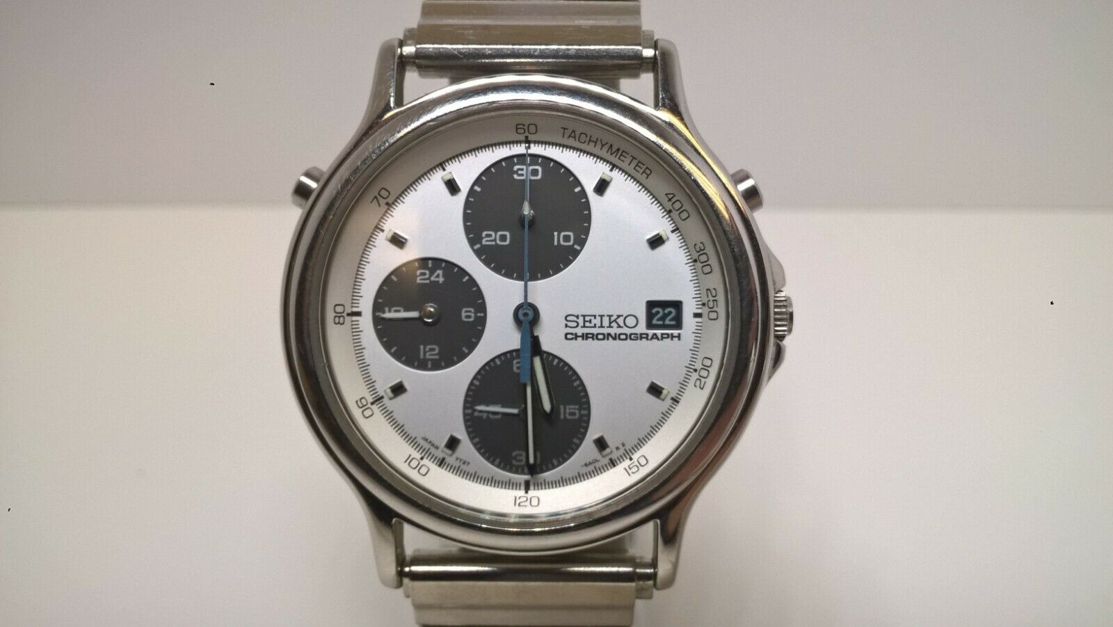 Very Rare Early Production Seiko SBBZ001 7T27-6A00 Panda Quartz Chronograph  | WatchCharts Marketplace