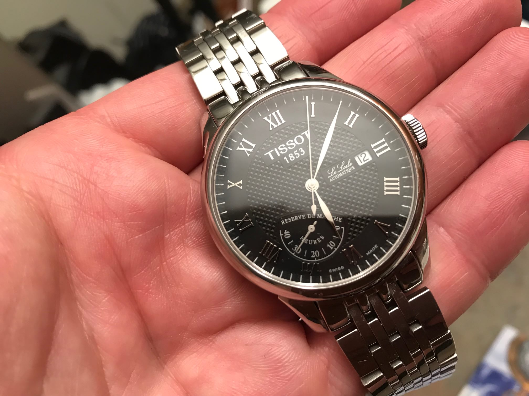 WTS Tissot Le Locle Reserve de Marche REDUCED WatchCharts