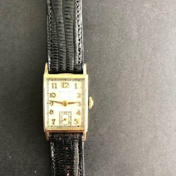 Packard Hamilton 14k gold 10 year service watch | WatchCharts Marketplace