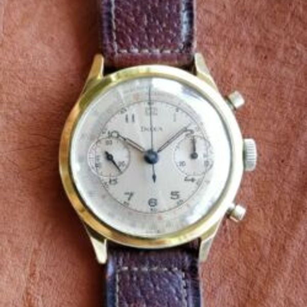Doxa Chronograph Spillman Valjoux 22 Vintage Swiss Mens Watch WatchCharts