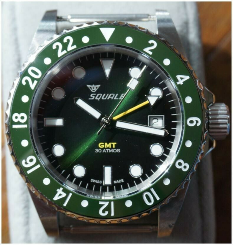 Squale gmt sale alpine green