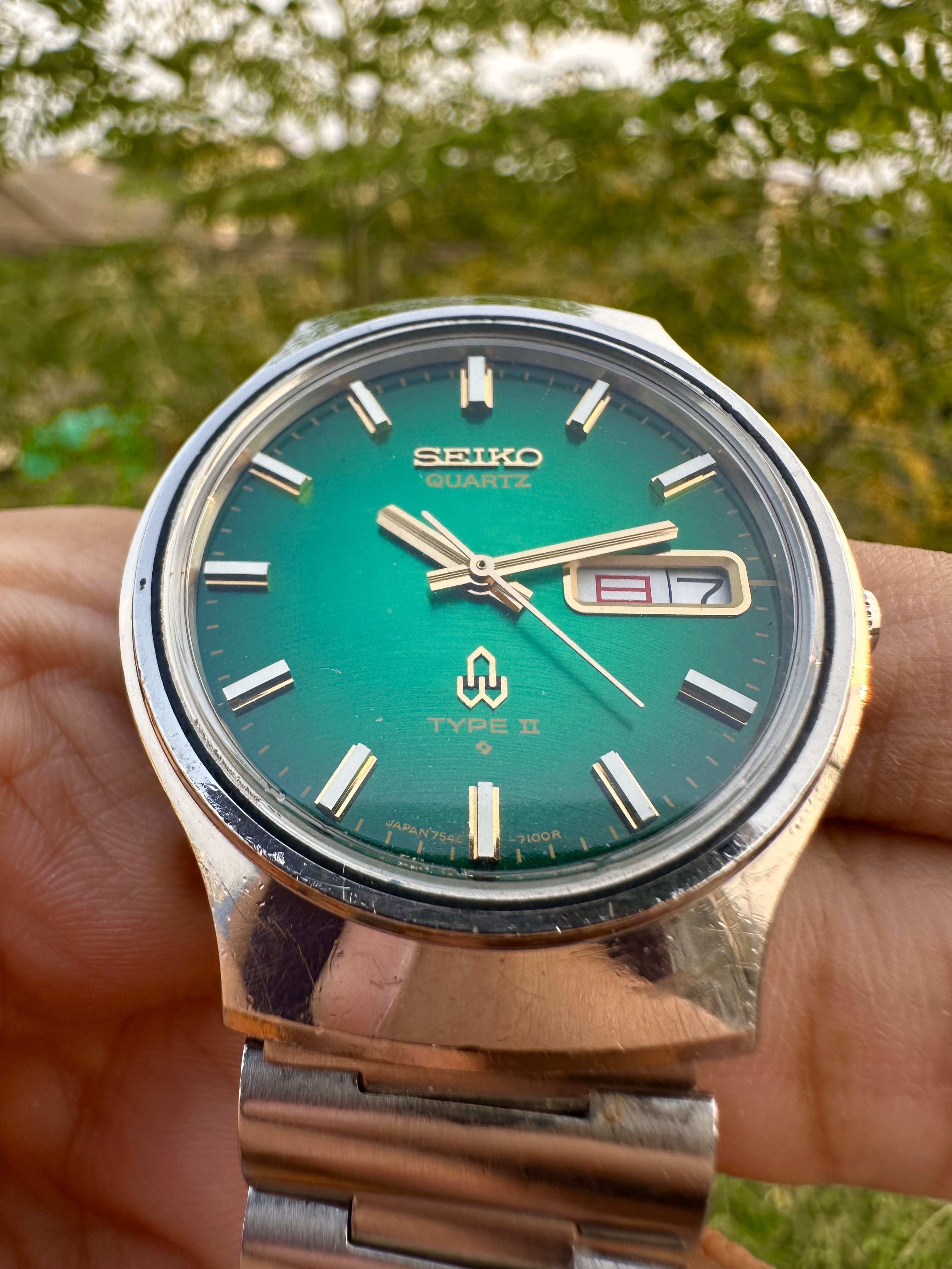 確認用　R Type Seiko 7546-7090 II - Dial Quartz – Vintage 0 セイコー SEIKO