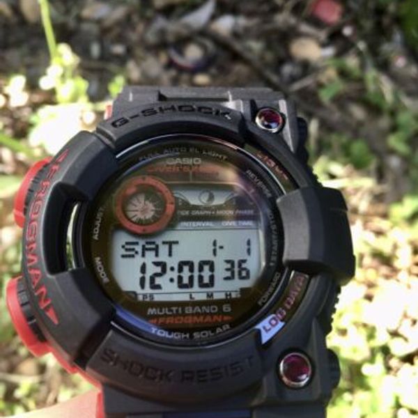CASIO FROGMAN G-SHOCK GWF-T1000BS-1JR | WatchCharts Marketplace