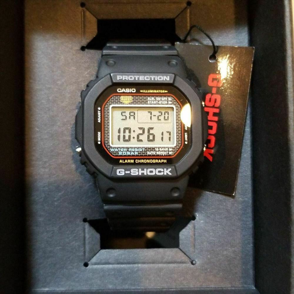 Rare!!! New CASIO G-SHOCK DW-5000-1JF (2001) Vintage Limited Screw