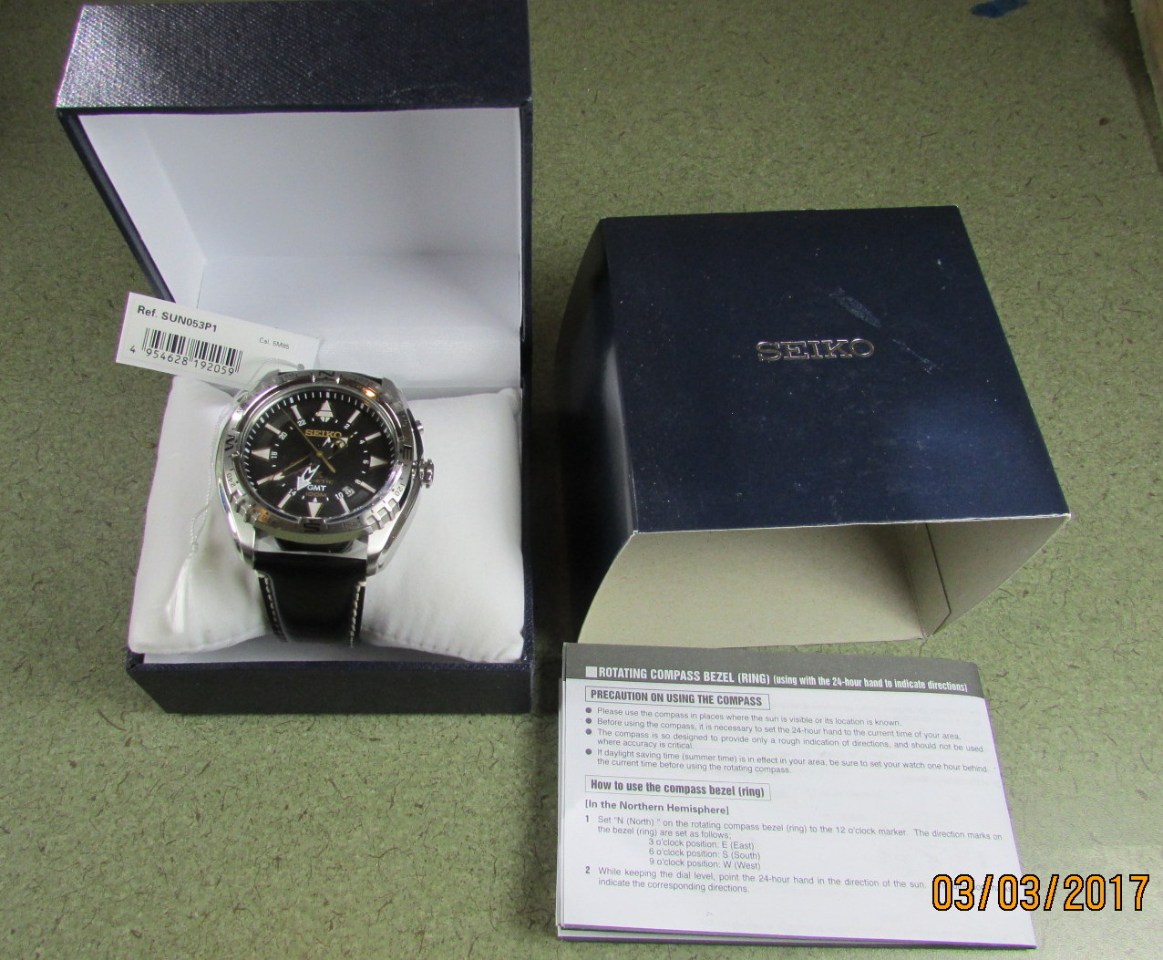 Seiko sun053 discount